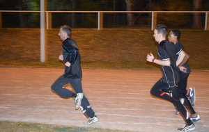 L' entrainement continue pendant les vacances 