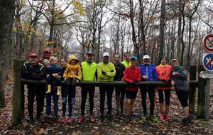 25 Novembre , entrainement au Parc des Grillets 