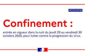 Confinement, les nouvelles règles pour 4 semaines 