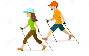 Marche Nordique dans votre jardin ...et challenge photos 