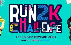 Testez-vous sur 2km , lors du Challenge RUN 2 K ! 