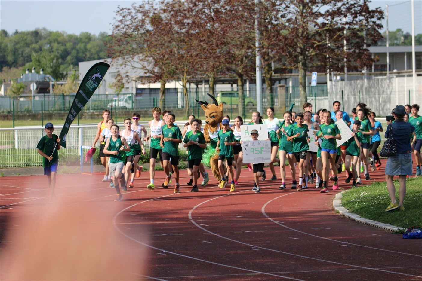 Equip Athlé , trés belle journée pour l'ASF !