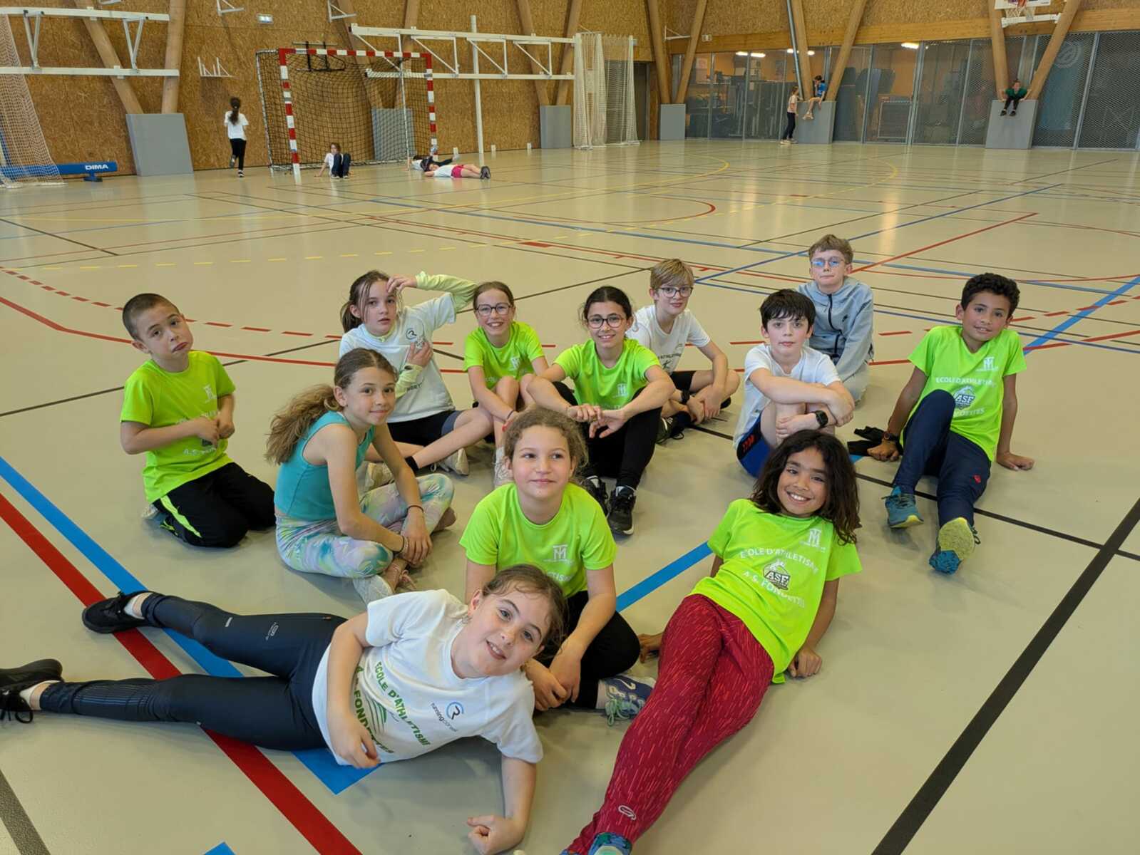 Kid Athlé En Salle De Ste Maure De Touraine