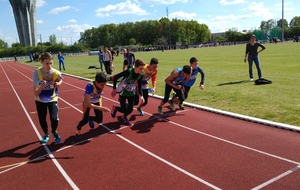 Perfs et Podiums aux DX Benjamins et Minimes Piste