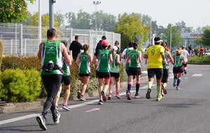10km de l'Arche, une réussite ,des chronos et des qualif !