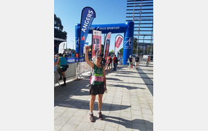 10 km: Minima pour Christine !