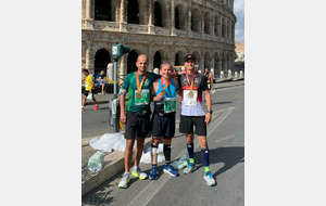 David au Marathon de Rome 