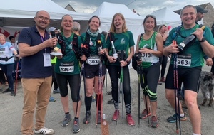 Trail du D'Doulay, Podium de la Marche Nordique !