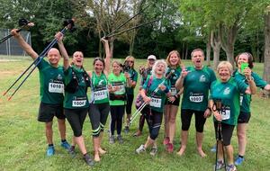Challenge Trail 37 et Marche Nordique 37 , des podiums !