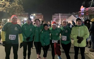 Corrida de St Pierre, 5km , trés froid ! 