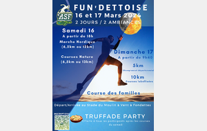 Fun'dettoise, Foulées de Fondettes,865 participants ! 