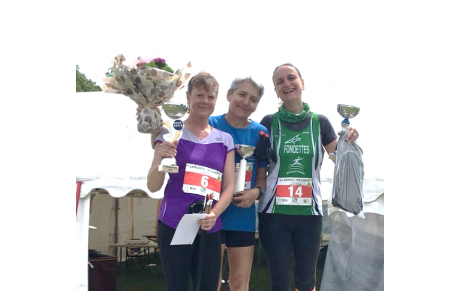 Un podium en Marche Nordique ...