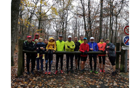 25 Novembre , entrainement au Parc des Grillets 