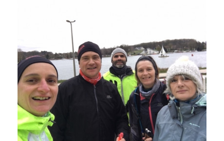 2 février , entrainement Marche Nordique Beach !  