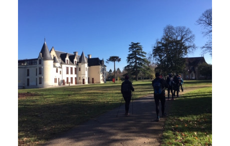 3 février , Tours Amboise Tours longue Marche ..