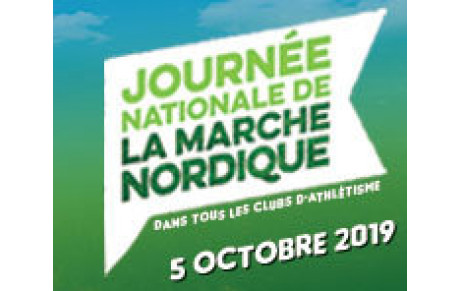 5 octobre, Journée Nationale Marche Nordique 