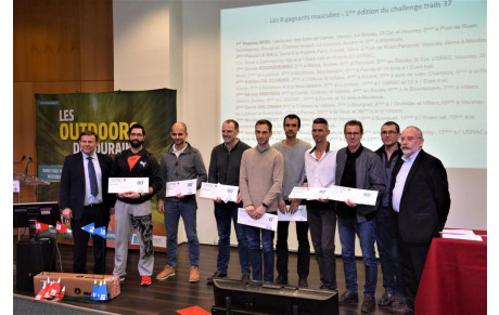 Challenge Trail 37 , David Orlowski récompensé . 