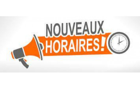 Créneaux horaires, à partir du 19 mai, les changements ..