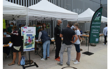 Forum des associations... un moment fort pour la section. 