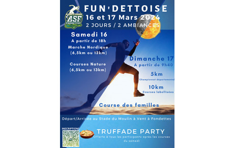 13 décembre, La Fun'dettoise, réunion bénévoles ! 