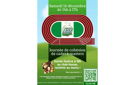 16 décembre, Journée de Cohésion ! 